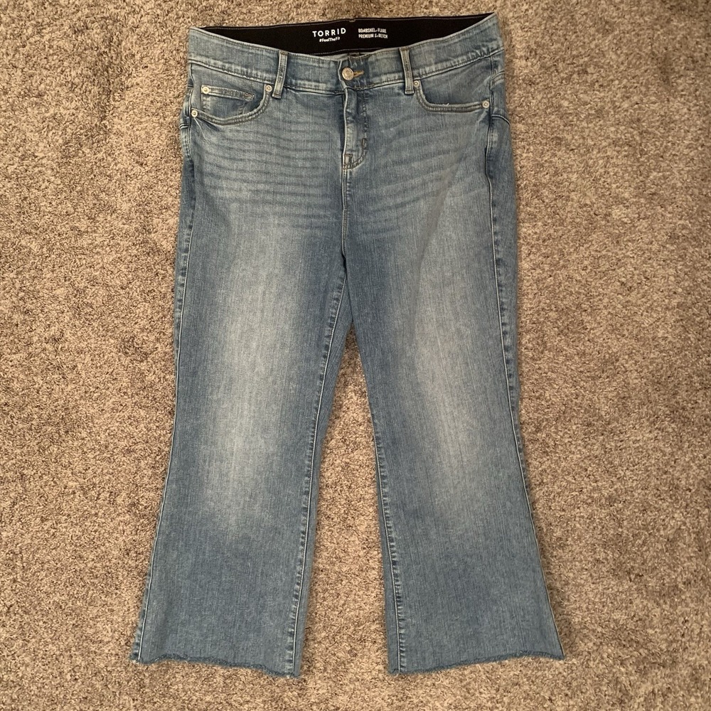 Torrid Jeans Women's 36" Waist‎ Bombshell Flare Stretch